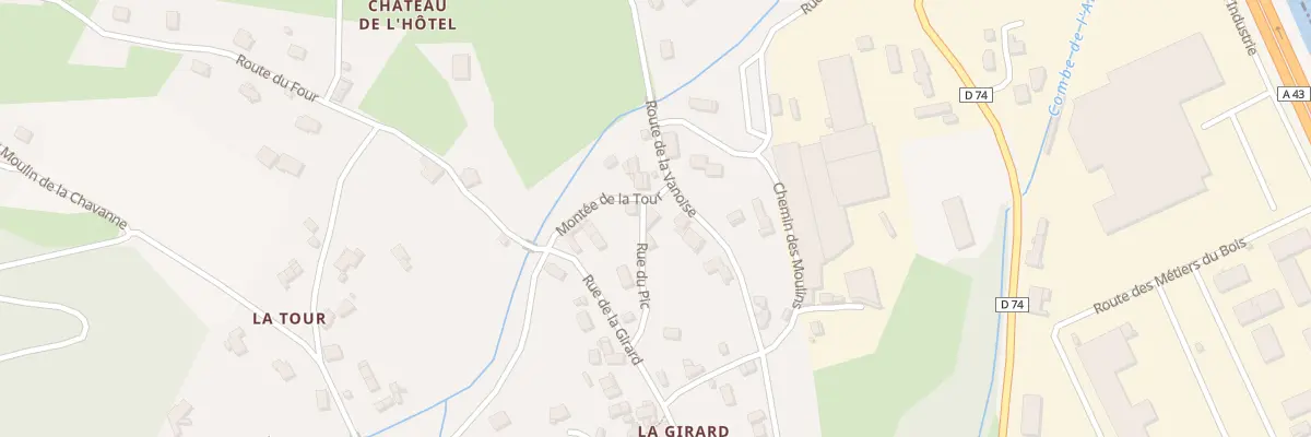 Plan du 5 Rue du Pic à Saint-Rémy-de-Maurienne