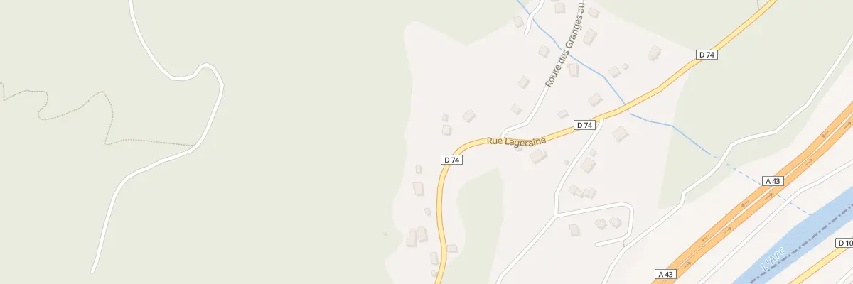 Plan du 5792 Les Granges à Saint-Léger