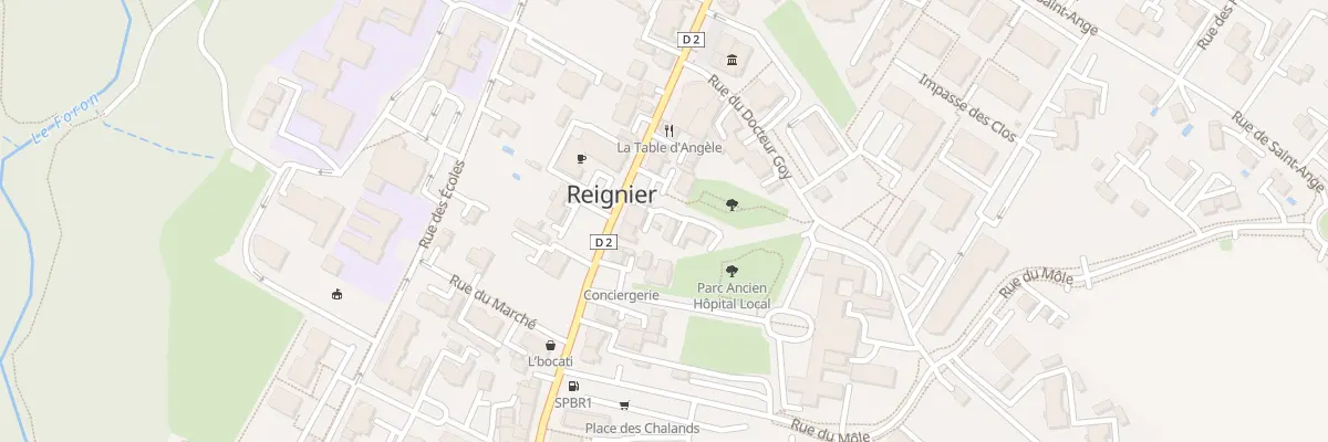 Plan du 339 Grand Rue à Reignier-Ésery