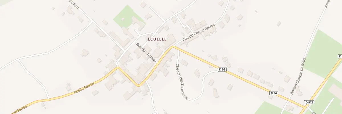 Plan du 8T Rue du Château à Bouxières-aux-Chênes
