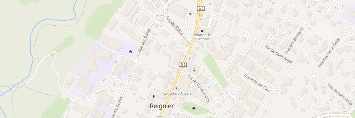 Plan du 188 Grand Rue à Reignier-Ésery