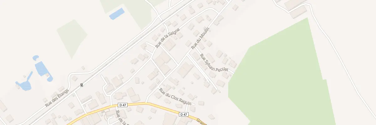 Plan du 10 Rue du Moulin à Sainte-Colombe