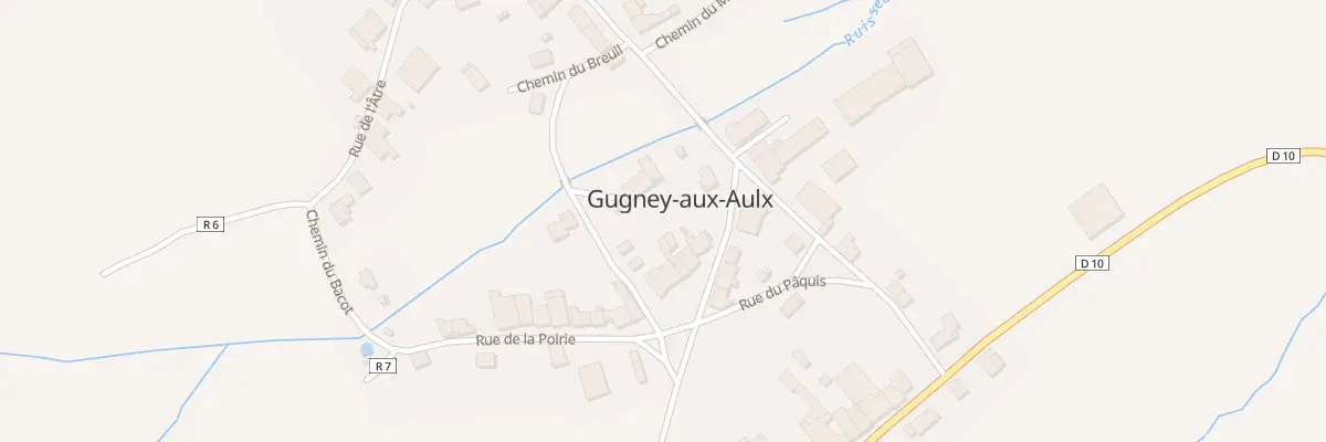 Plan du 5 Rue Grabouée à Gugney-aux-Aulx