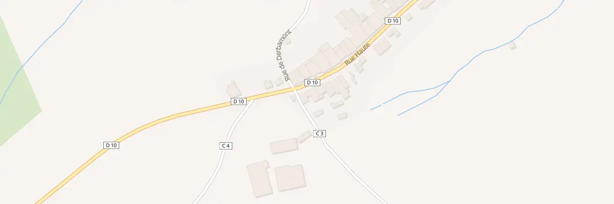 Plan du 2 Rue Haute à Gugney-aux-Aulx
