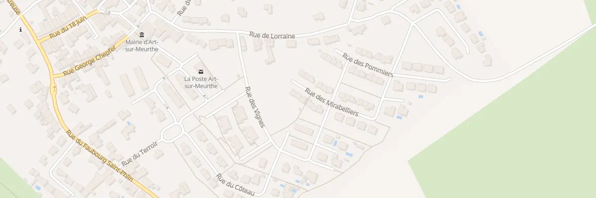 Plan du 3 Rue des Mirabelliers à Art-sur-Meurthe