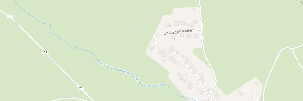 Plan du 29 Rue des Chaussottes à Bainville-aux-Miroirs