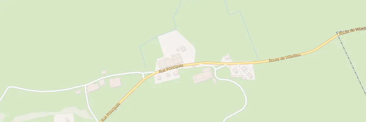 Plan du 51 Rue Principale aux Villedieu