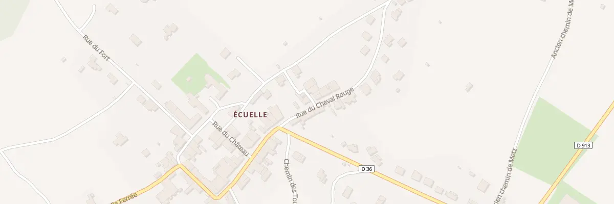 Plan du 1 Rue du Cheval Rouge à Bouxières-aux-Chênes