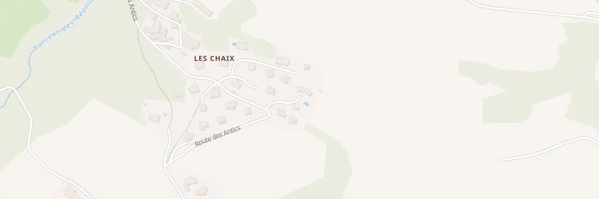 Plan du 786 Rte des Antics à Chorges