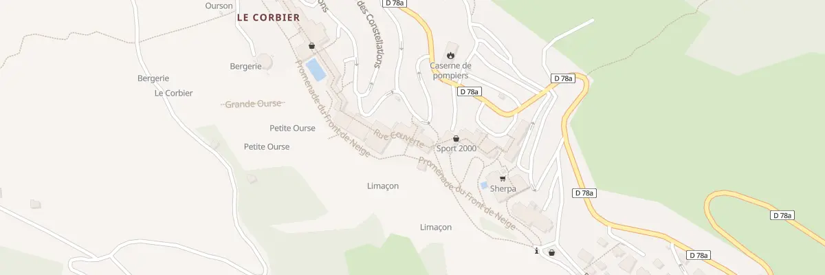 Plan du 5065B Imm Soyouz Vanguard à Villarembert