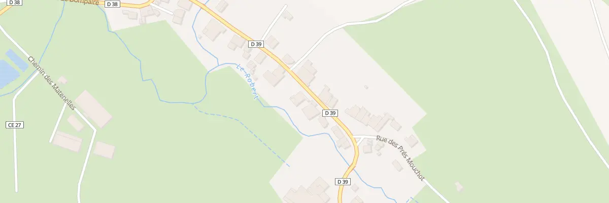 Plan du 12 Rue du Mont à Derbamont