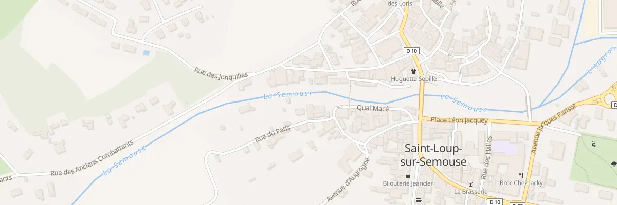 Plan du 25 Rue de la Place à Saint-Loup-sur-Semouse