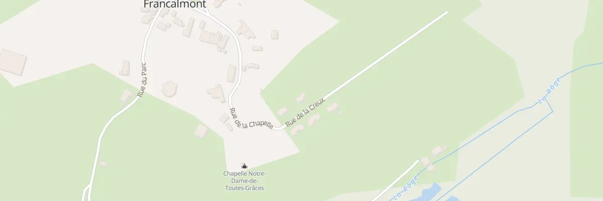 Plan du 5 Rue du Lotissement de la Cote à Francalmont