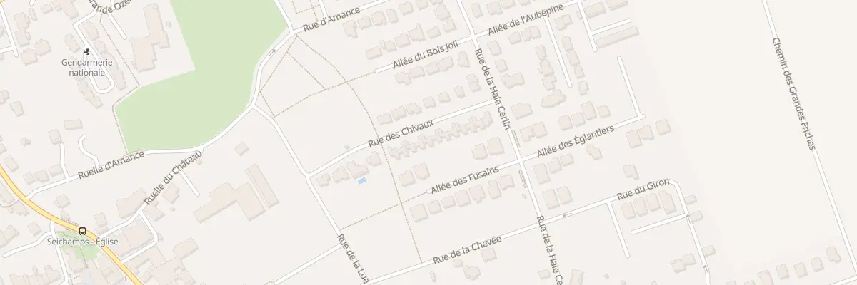 Plan du 18 Rue des Chivaux à Seichamps