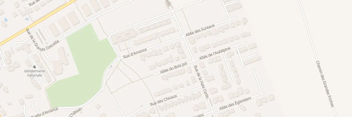Plan du 9 All du Bois Joli à Seichamps