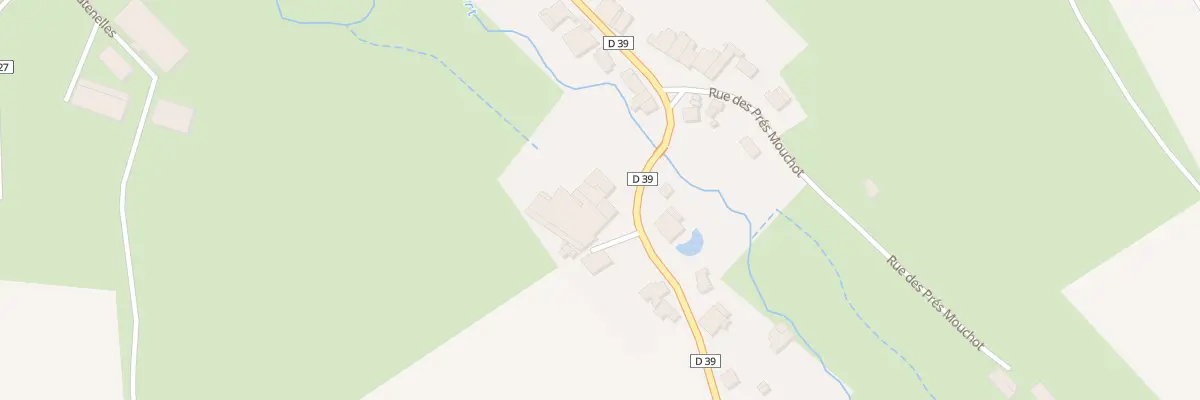 Plan du 4 Rte de Circourt à Derbamont