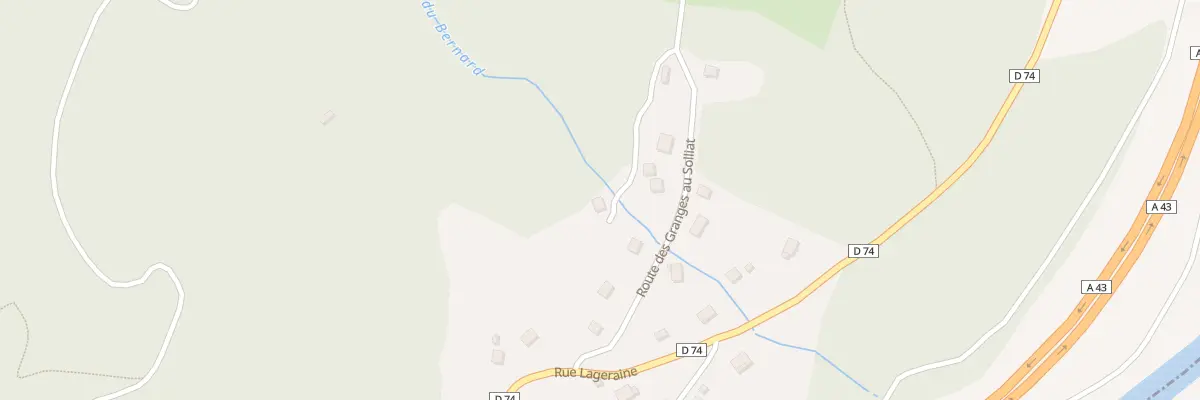 Plan du 5155 Les Combes à Saint-Léger