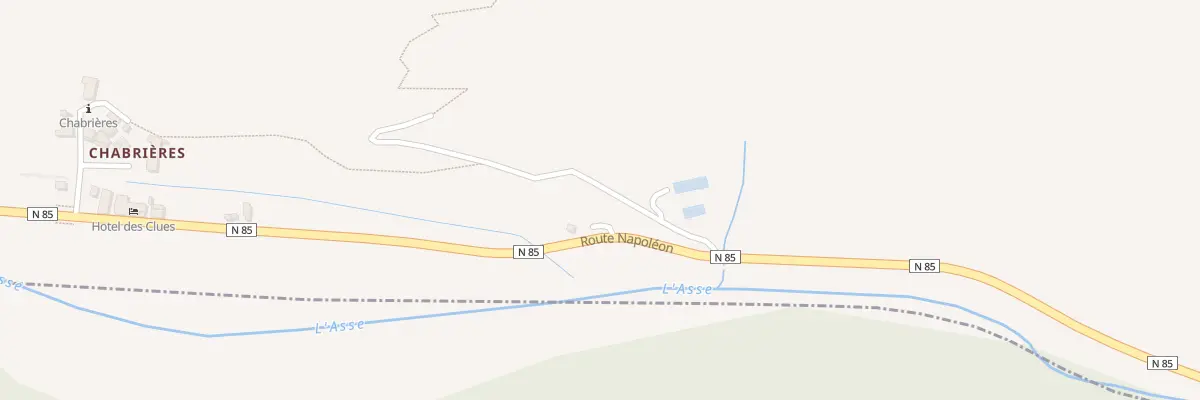 Plan du 7028 Chabrieres à Entrages