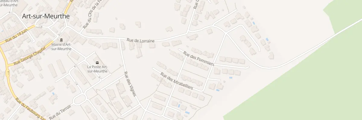 Plan du 7 Rue des Pommiers à Art-sur-Meurthe