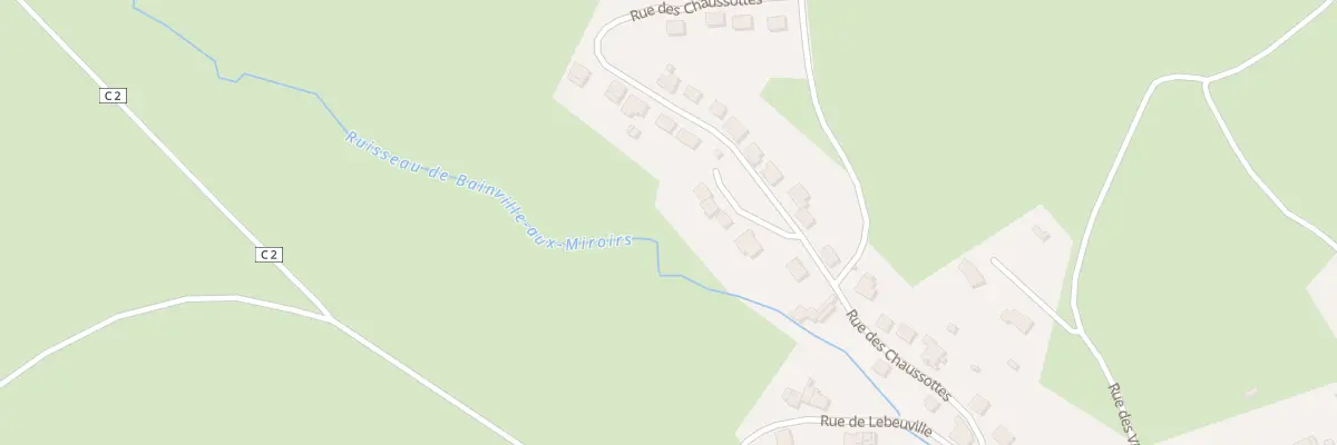 Plan du 19 Rue des Chaussottes à Bainville-aux-Miroirs