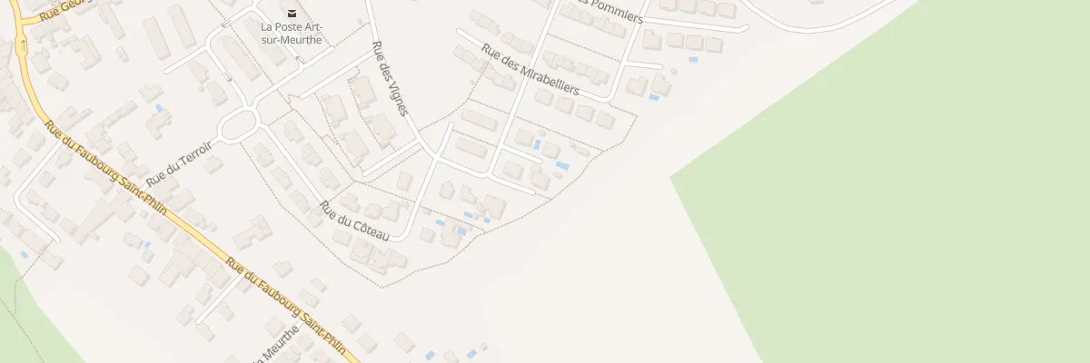 Plan du 3 Rue des Vergers à Art-sur-Meurthe
