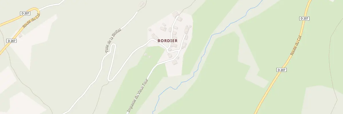 Plan du 5095 Bordier à Saint-Alban-d’Hurtières