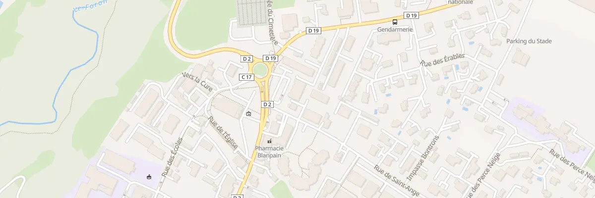 Plan du 53 Rue de Saint-Ange à Reignier-Ésery