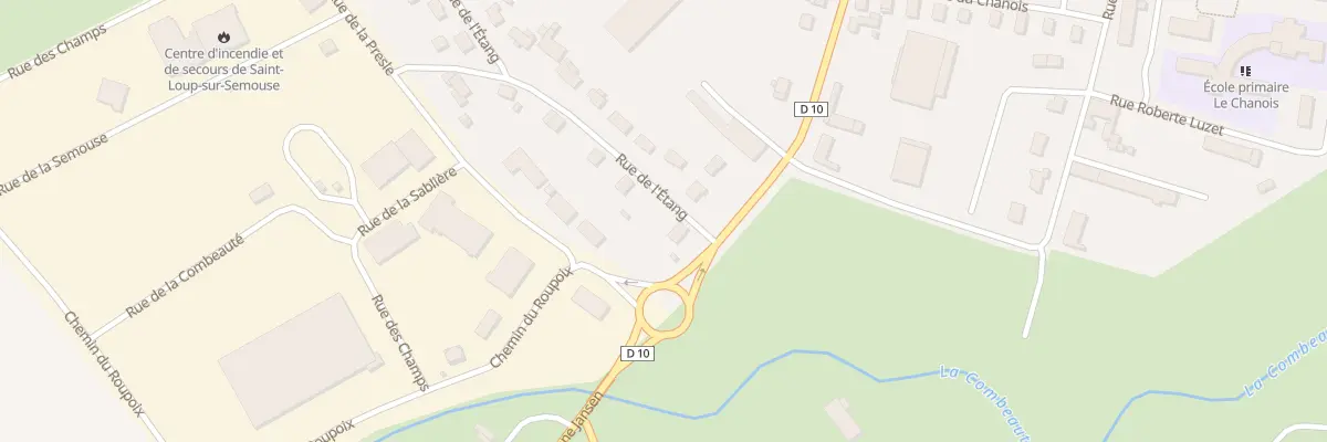Plan du 54 Av Christiane Jansen à Saint-Loup-sur-Semouse