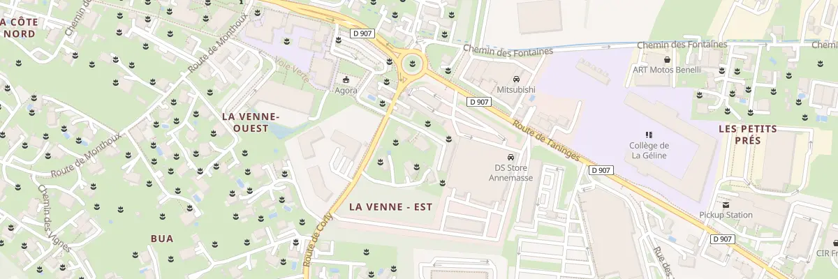 Plan du 60B Rte de Corly à Vétraz-Monthoux