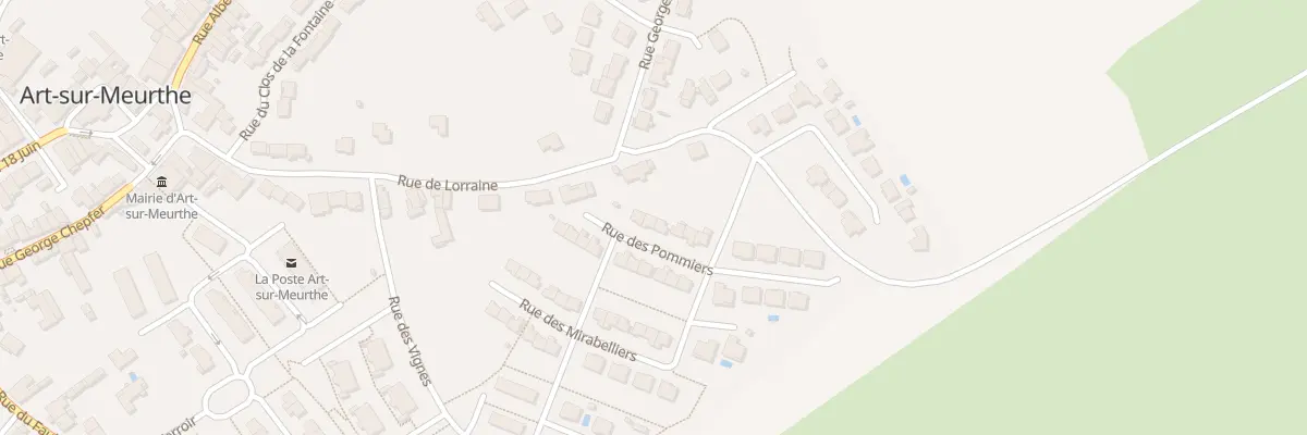 Plan du 4 Rue des Pommiers à Art-sur-Meurthe