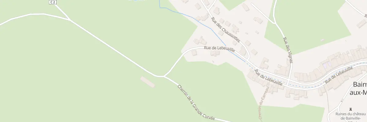 Plan du 67 Rue de Lebeuville à Bainville-aux-Miroirs