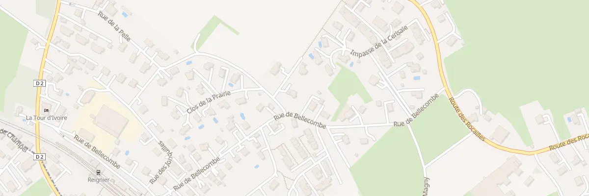 Plan du 435 Rue de La Pelle à Reignier-Ésery