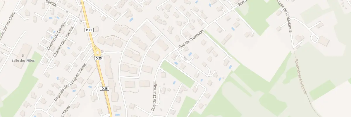 Plan du 406H Rue de Charnage à Chens-sur-Léman