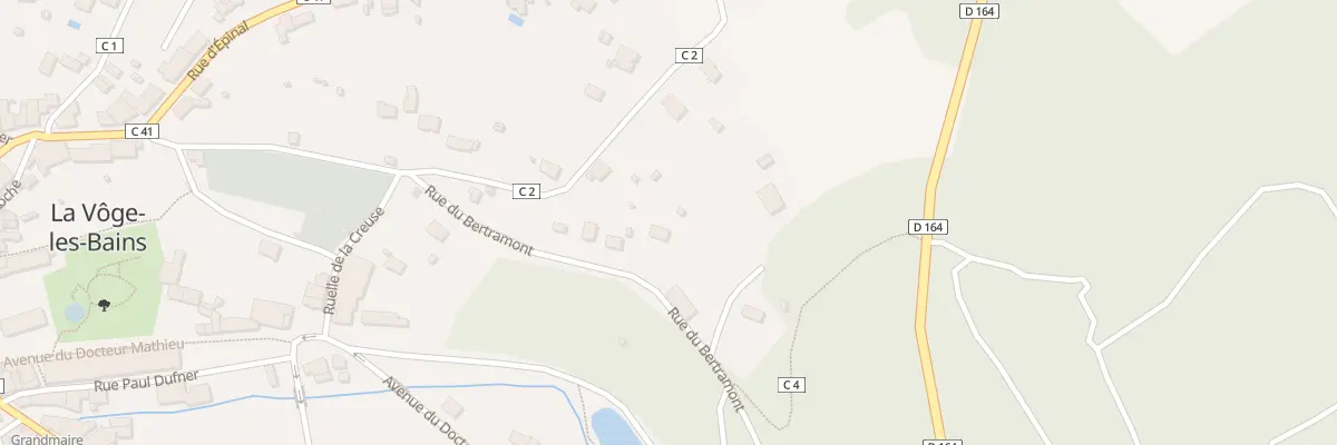 Plan du 15 Rue du Bertramont à La Vôge-les-Bains
