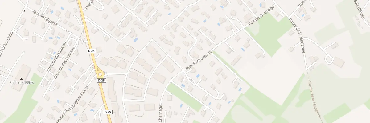 Plan du 461A Rue de Charnage à Chens-sur-Léman