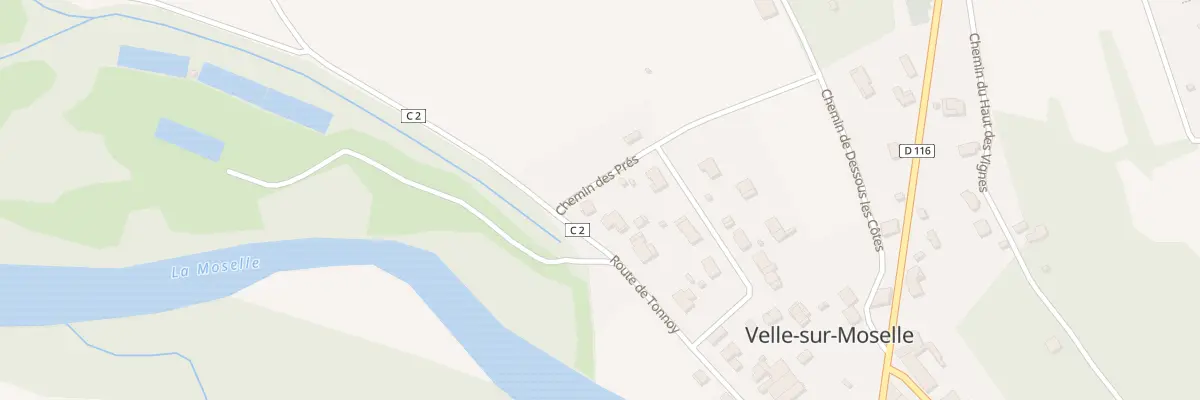 Plan du 26 Rte de Tonnoy à Velle-sur-Moselle
