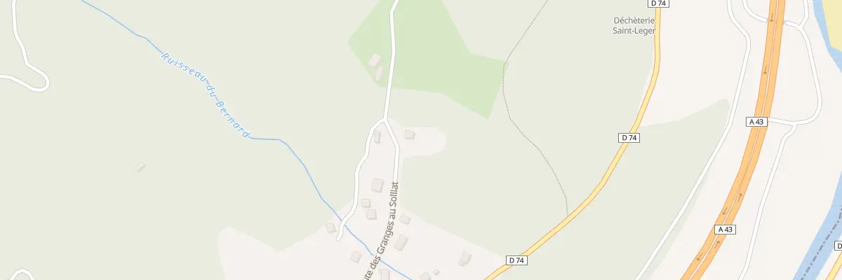 Plan du 5169 Sous les Villes à Saint-Léger