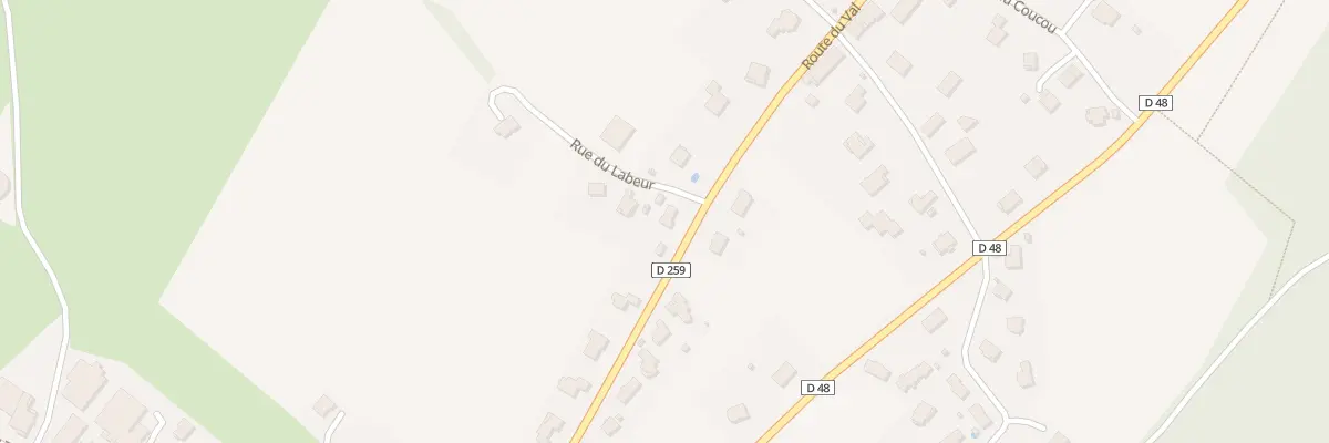 Plan du 1 Chem de la Corvee - Bians à Val-d’Usiers