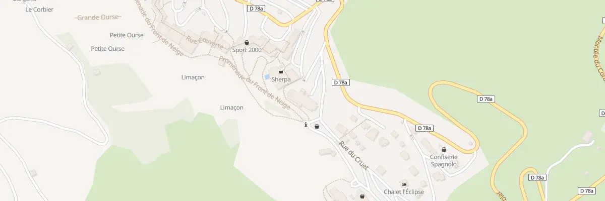 Plan du 53 Pas de Lunik Orion à Villarembert
