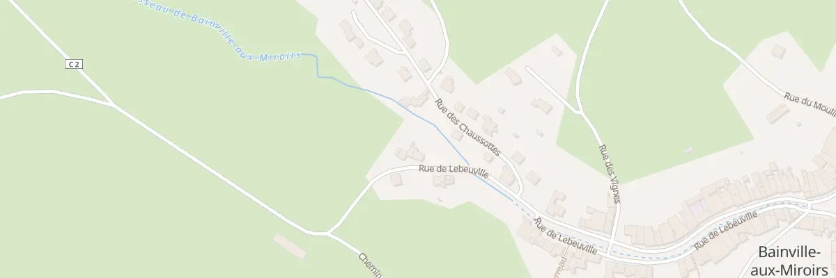 Plan du 66 Rue de Lebeuville à Bainville-aux-Miroirs