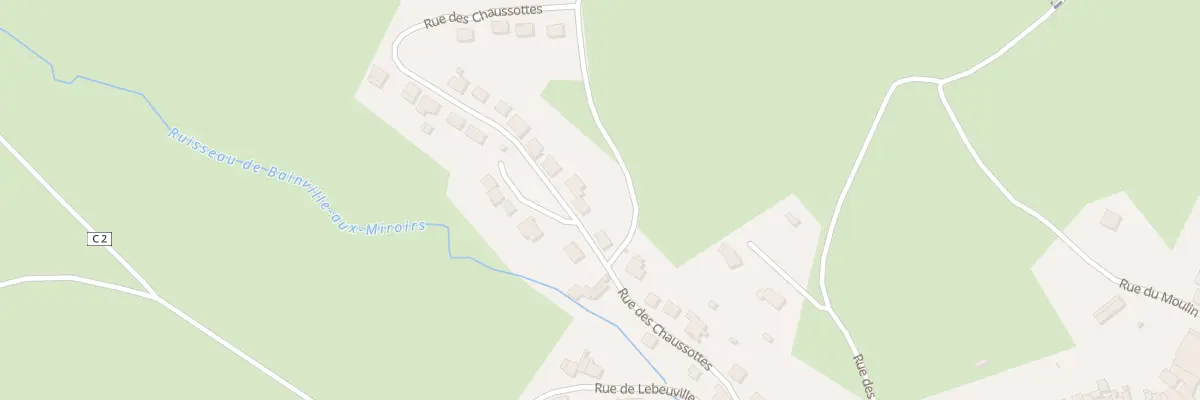 Plan du 20 Rue des Chaussottes à Bainville-aux-Miroirs