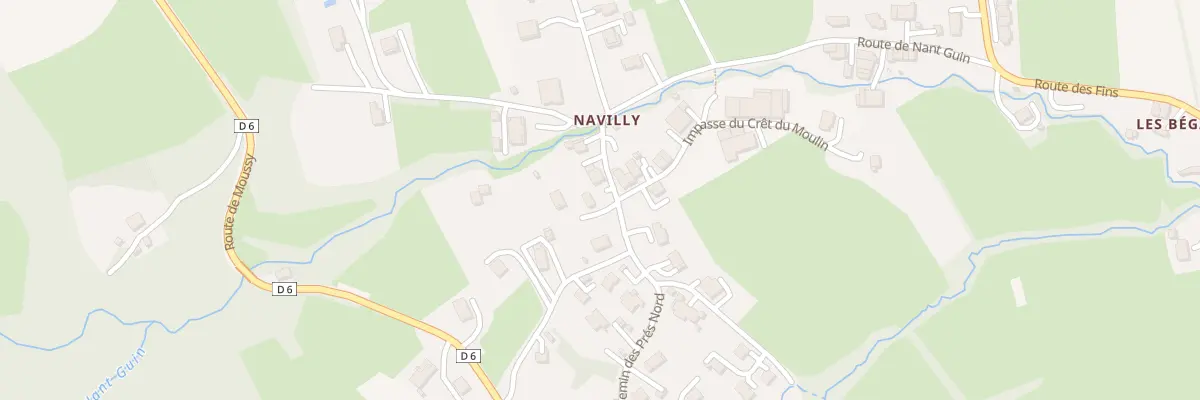 Plan du 544 Rte de Navilly à Pers-Jussy