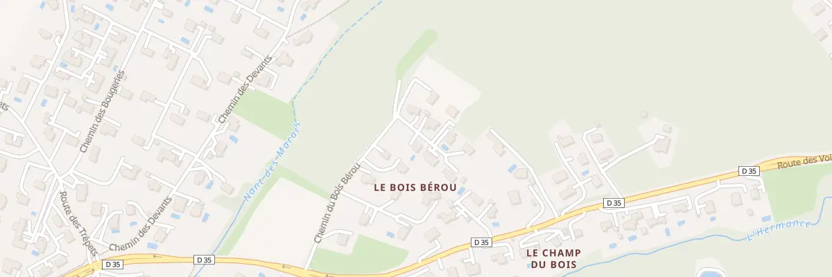 Plan du 226G Che du Bois Berou à Veigy-Foncenex
