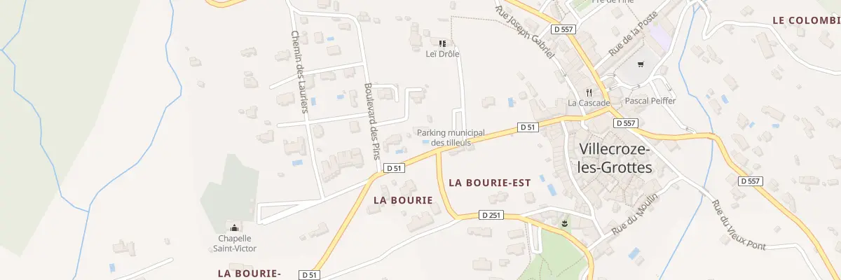 Plan du 5517 Bd des Pins à Villecroze