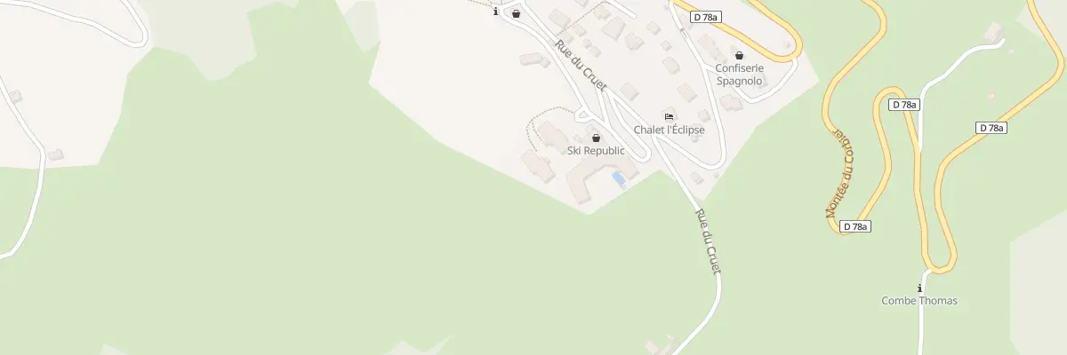 Plan du 5184 Au Saut à Villarembert