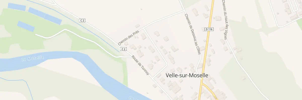Plan du 5 Che des Chenevières à Velle-sur-Moselle