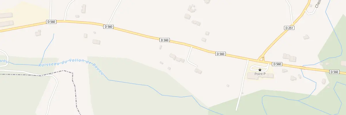 Plan du 5428 Vallon de Ruou à Villecroze