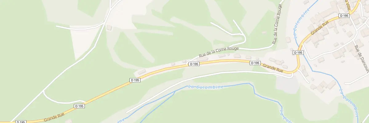 Plan du 3 Grande Rue à Calmoutier