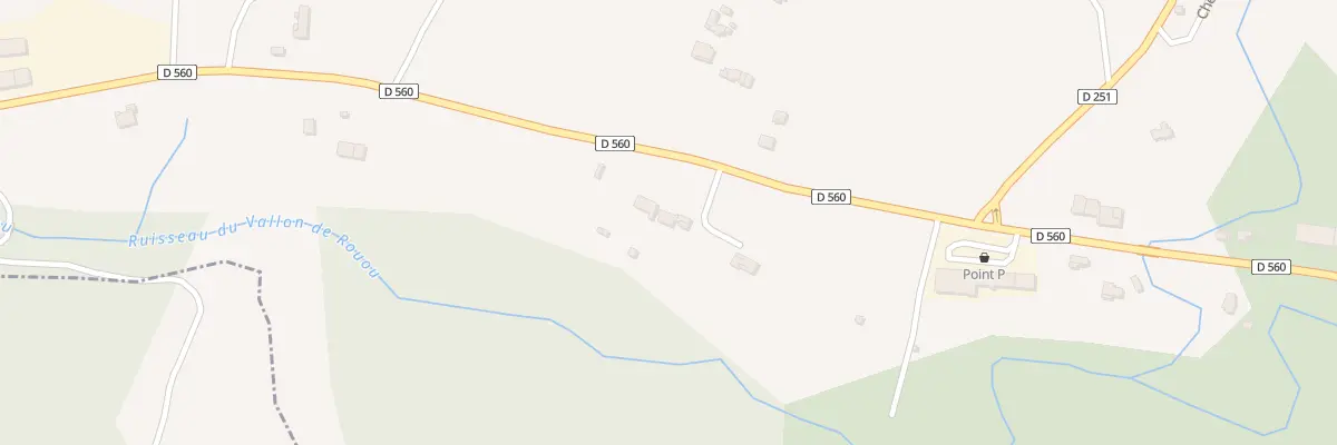 Plan du 2411 Rte de Draguignan à Villecroze