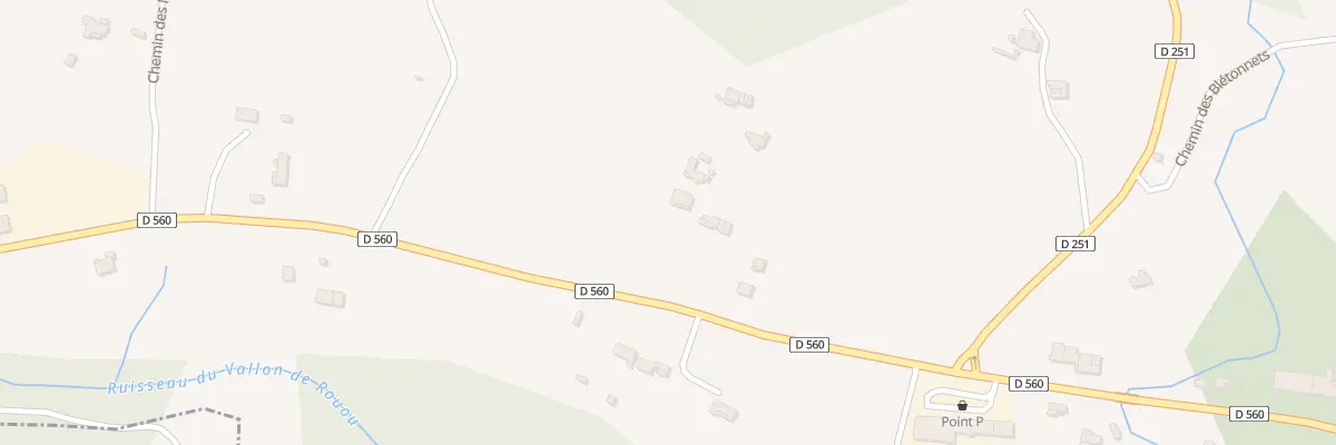 Plan du 5618 Les Mauquiers à Villecroze